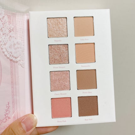 シャドウパレット 08 フラワーブック/dasique/アイシャドウパレットの画像