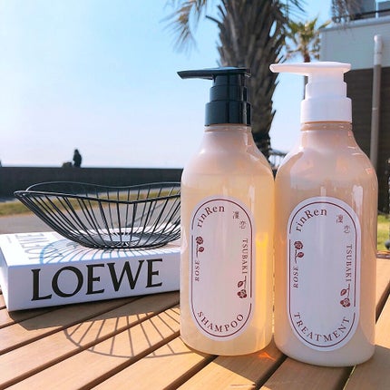 シャンプー/トリートメント ローズ&ツバキ/rinRen(凛恋)/市販シャンプーを使ったクチコミ(1枚目)