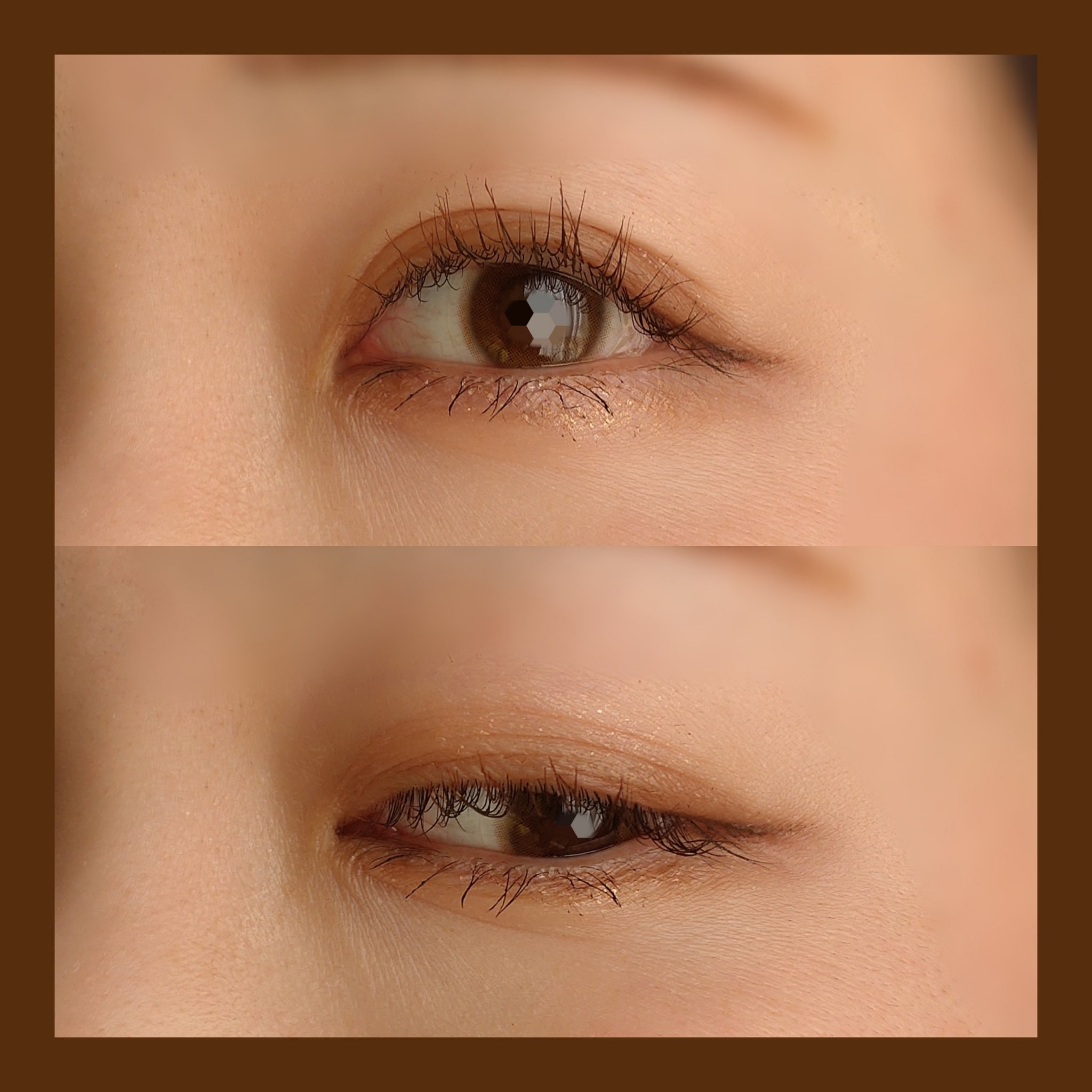 miium 1day トーンアップモカ/miium/ワンデー（１DAY）カラコンを使ったクチコミ（3枚目）