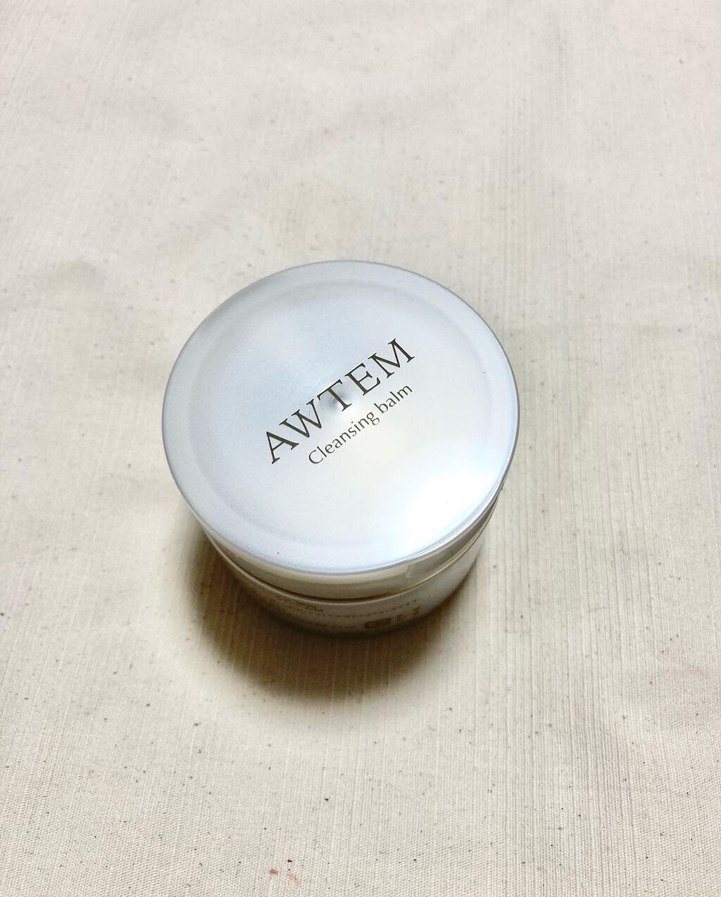 温感クレンジングバーム/AWTEM/クレンジングバームを使ったクチコミ(2枚目)