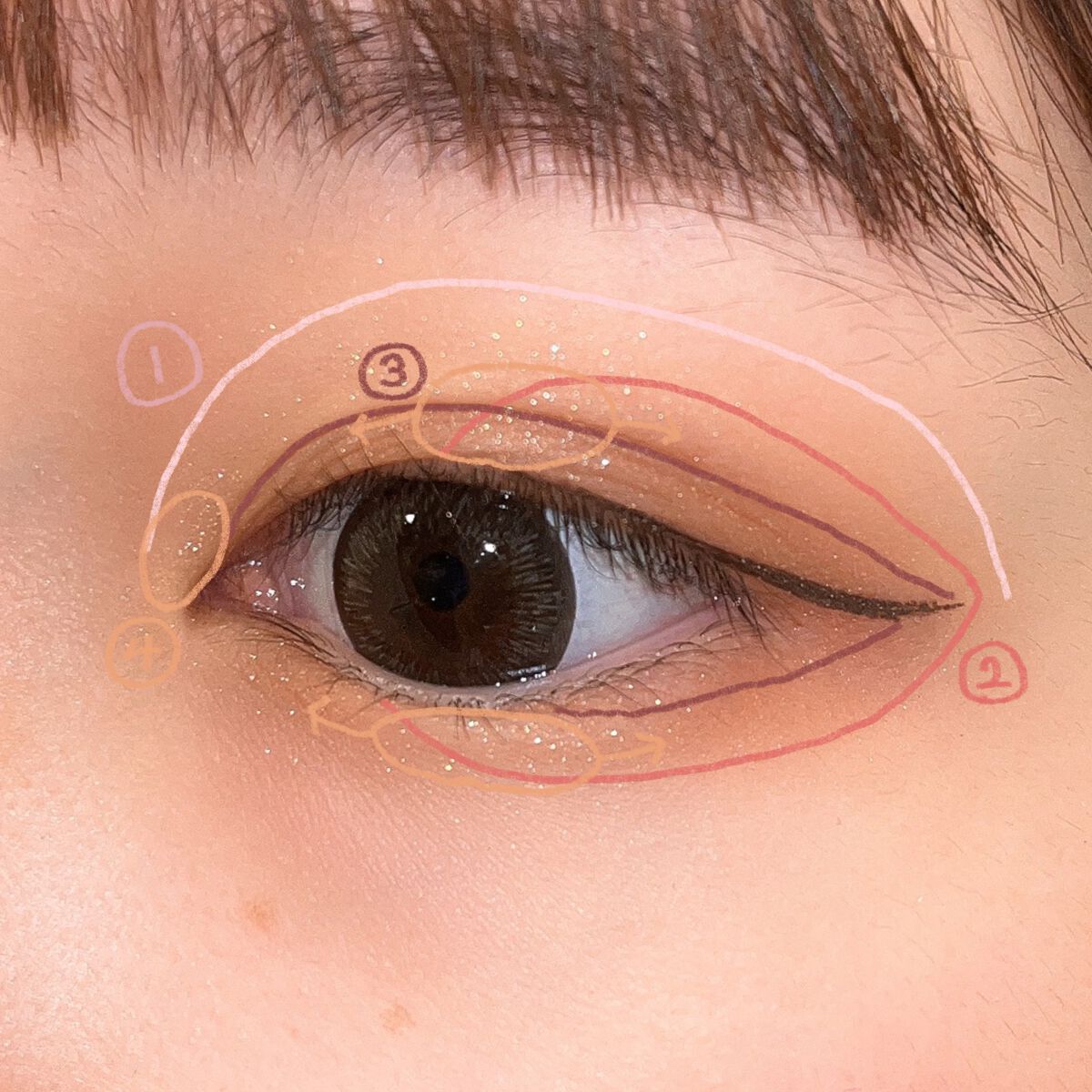 4色アイシャドウパレット/aZTK/アイシャドウパレットを使ったクチコミ(3枚目)