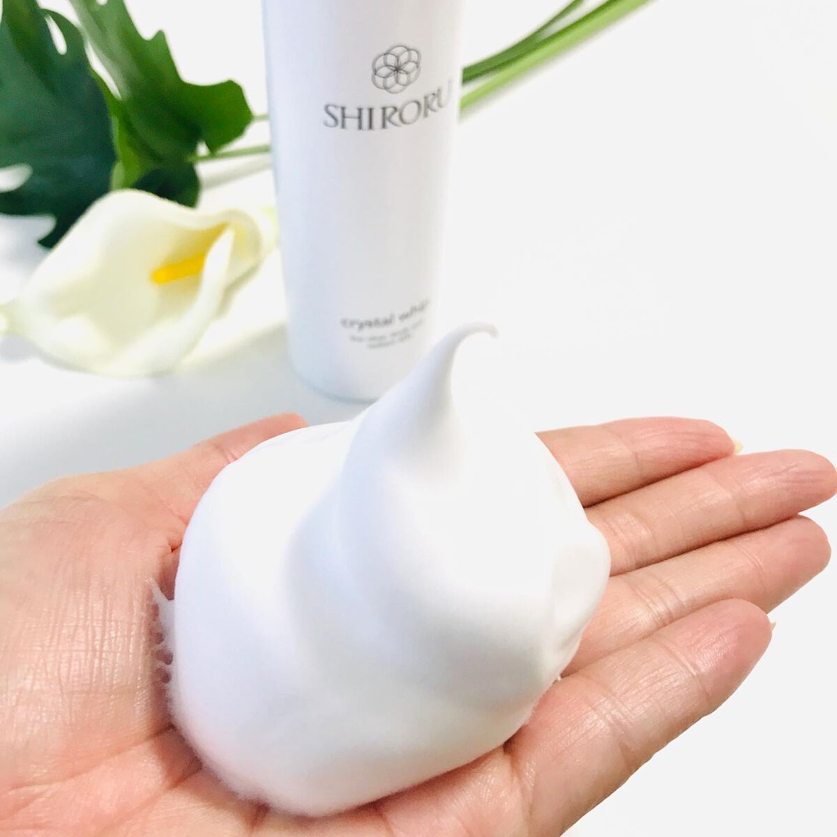 クリスタルホイップ/SHIRORU/泡洗顔を使ったクチコミ（3枚目）