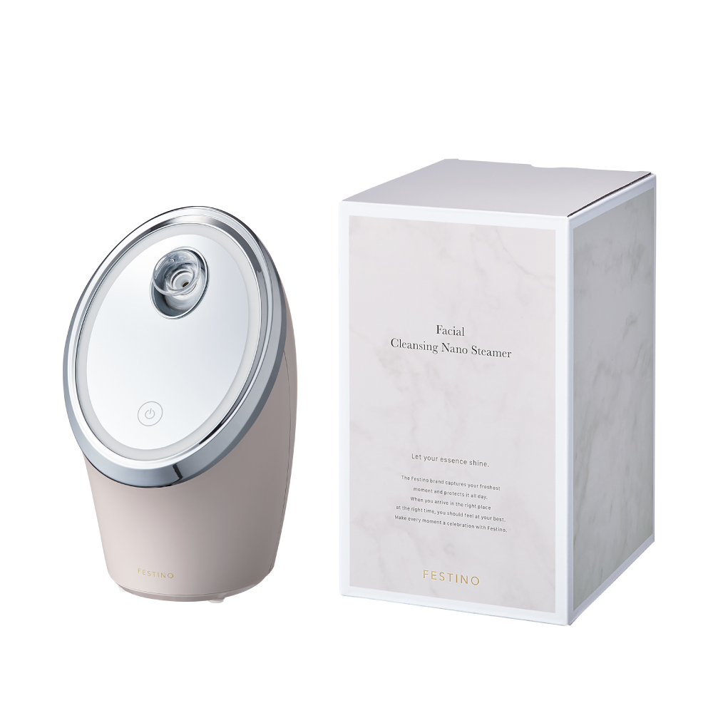 フェイシャルクレンジングナノスチーマー SMHB-033-SB