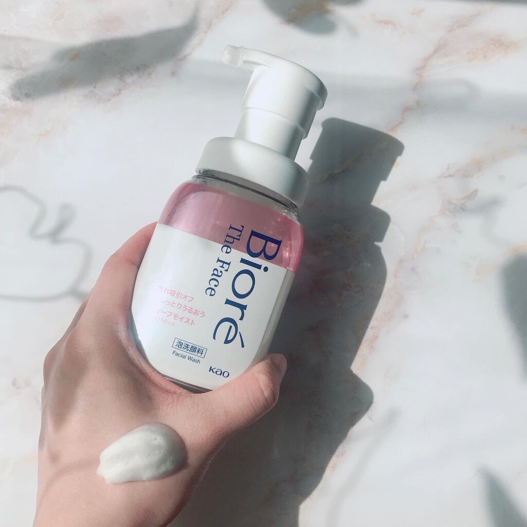 ビオレ ザフェイス 泡洗顔料 ディープモイスト/ビオレ/泡洗顔を使ったクチコミ(7枚目)