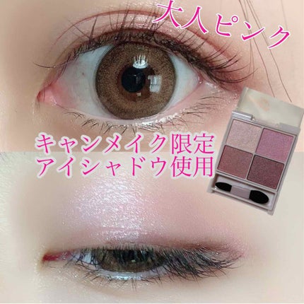 シルキースフレアイズ/キャンメイク/アイシャドウパレットを使ったクチコミ(1枚目)