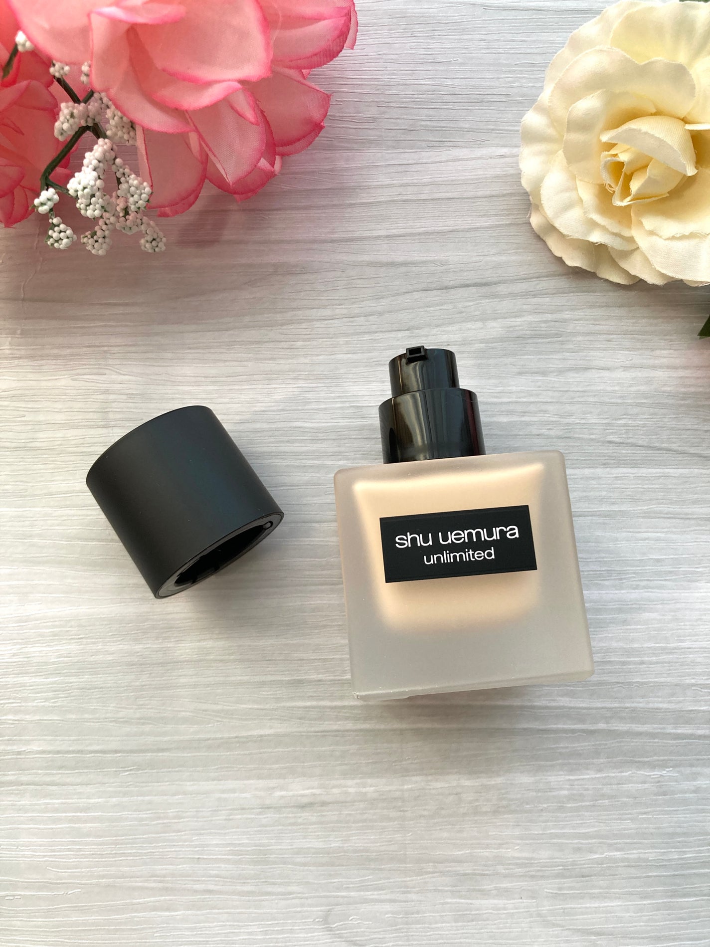 (旧)アンリミテッド ラスティング フルイド/shu uemura/リキッドファンデーションを使ったクチコミ(2枚目)