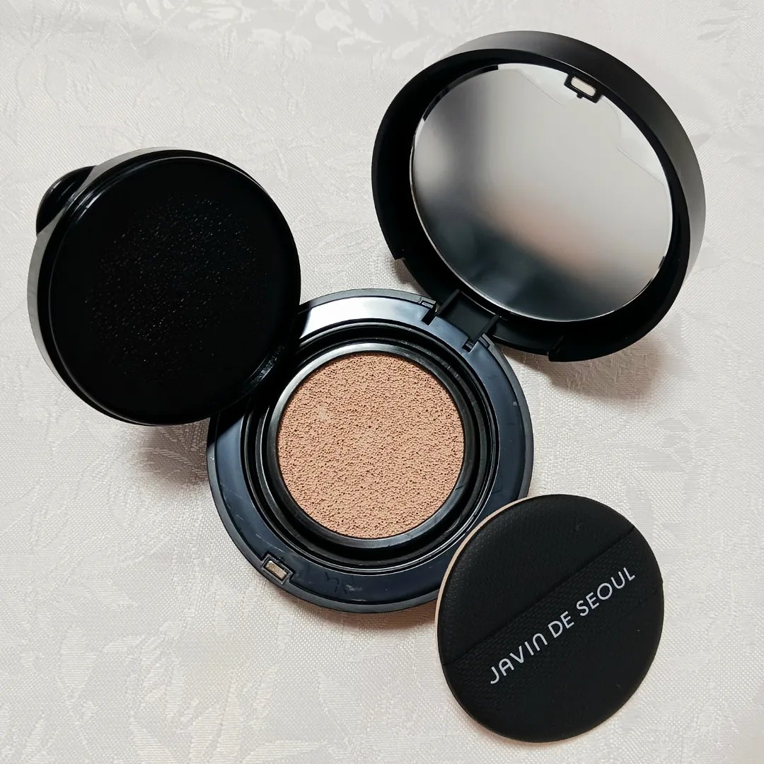 ジャビンドゥソウル ウインクファンデーションパクト/Javin De Seoul/クッションファンデーションを使ったクチコミ（3枚目）