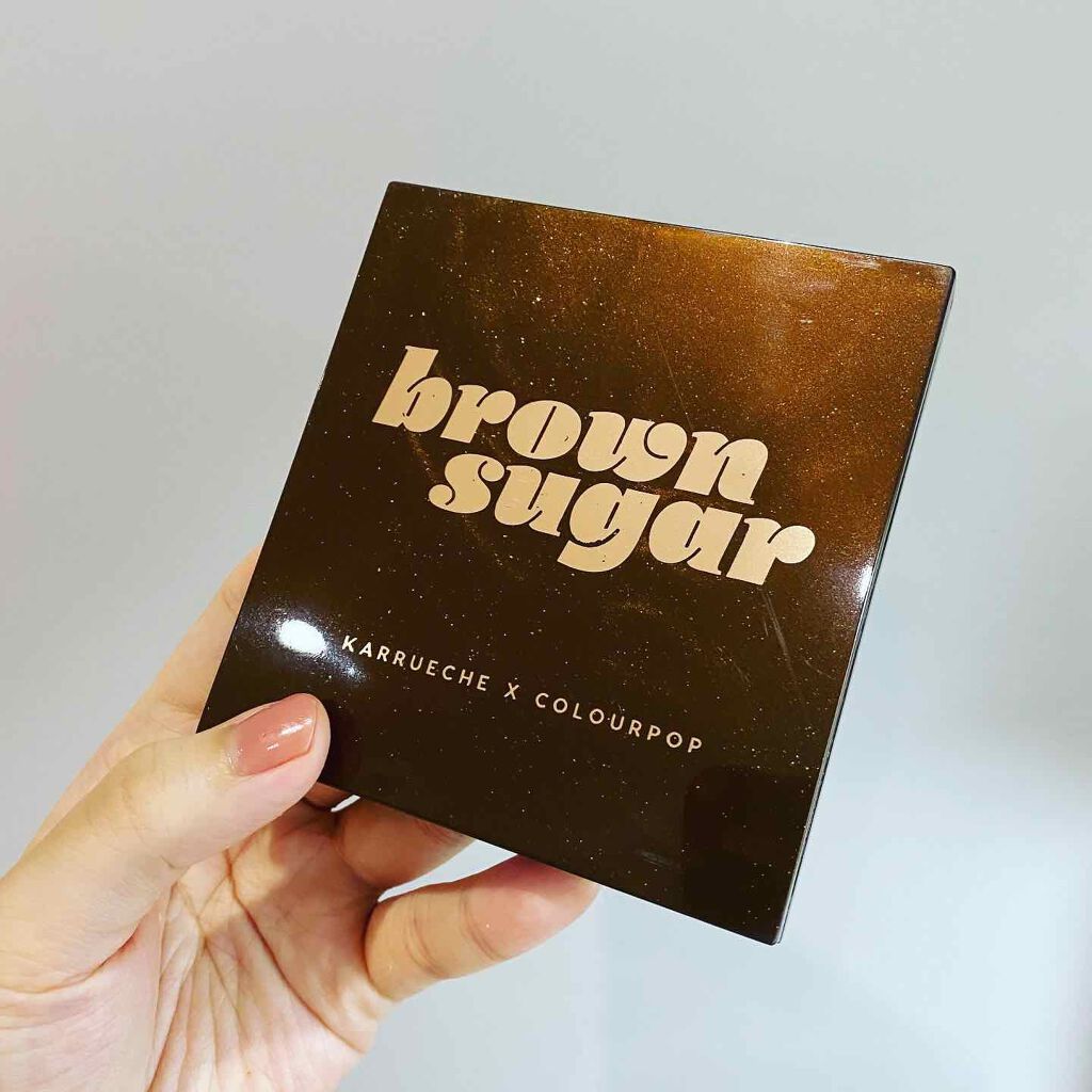 COLOURPOPxKARRUECHE ブラウンシュガーパレット/ColourPop/アイシャドウパレットを使ったクチコミ（1枚目）