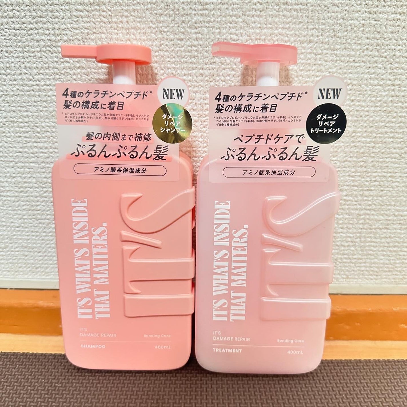 薬用スカルプ メディカルモイスト シャンプー/トリートメント/IT’S WHAT’S INSIDE THAT MATTERS./市販シャンプーを使ったクチコミ(1枚目)