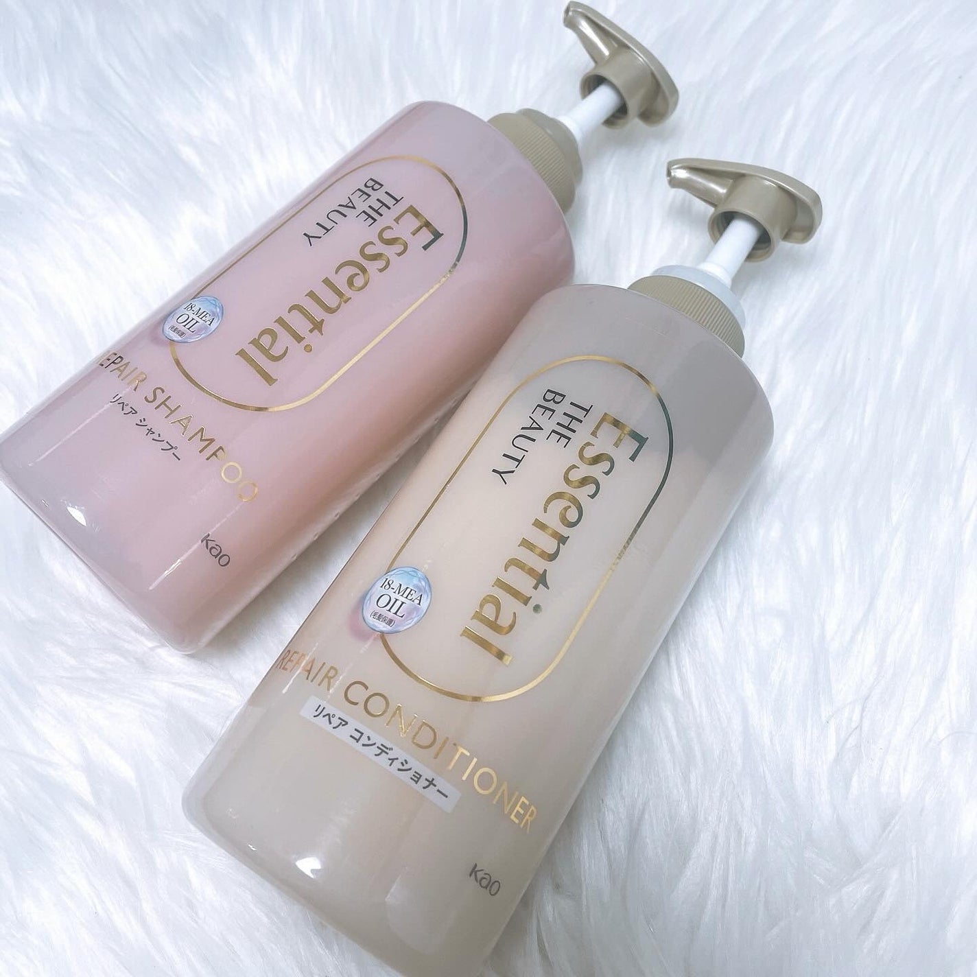 ザビューティ リペアシャンプー・コンディショナー/エッセンシャル/市販シャンプーを使ったクチコミ(7枚目)