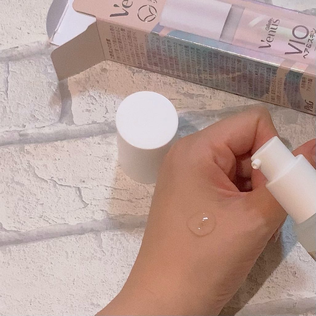 ヴィーナス VIO ヘア&スキン 保湿エッセンス/Gillette Venus/ボディローションを使ったクチコミ(4枚目)