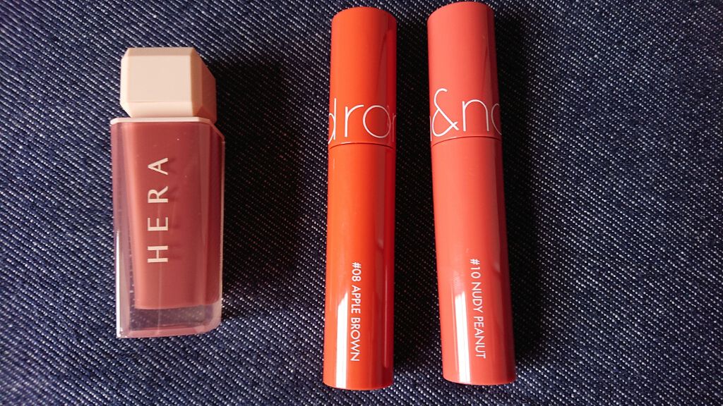 ジューシーラスティングティント/rom&nd/リップティントを使ったクチコミ(2枚目)