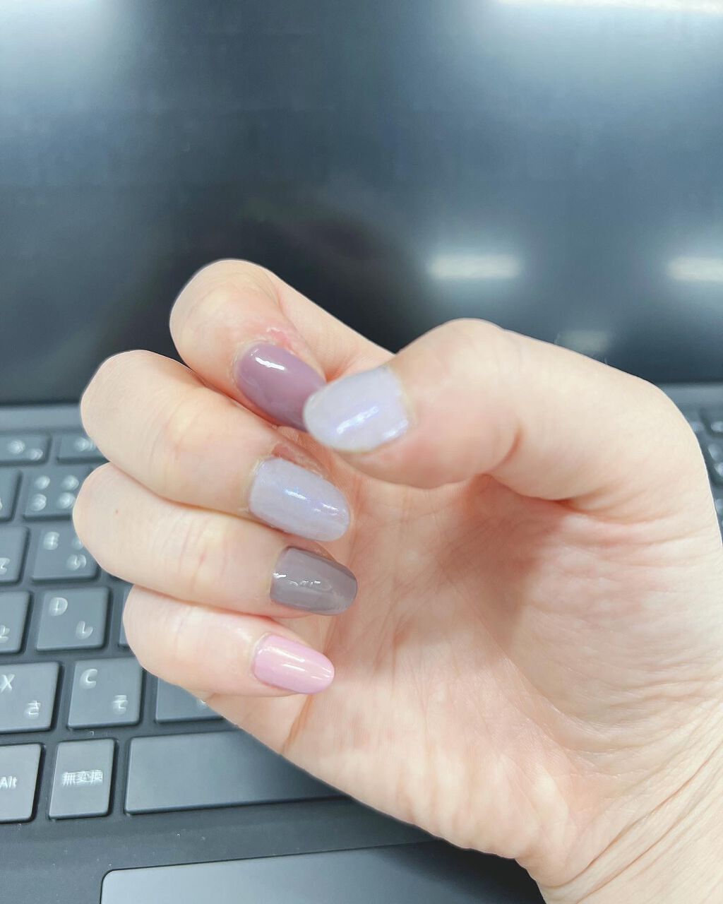 カラフルネイルズ/キャンメイク/マニキュアを使ったクチコミ（2枚目）