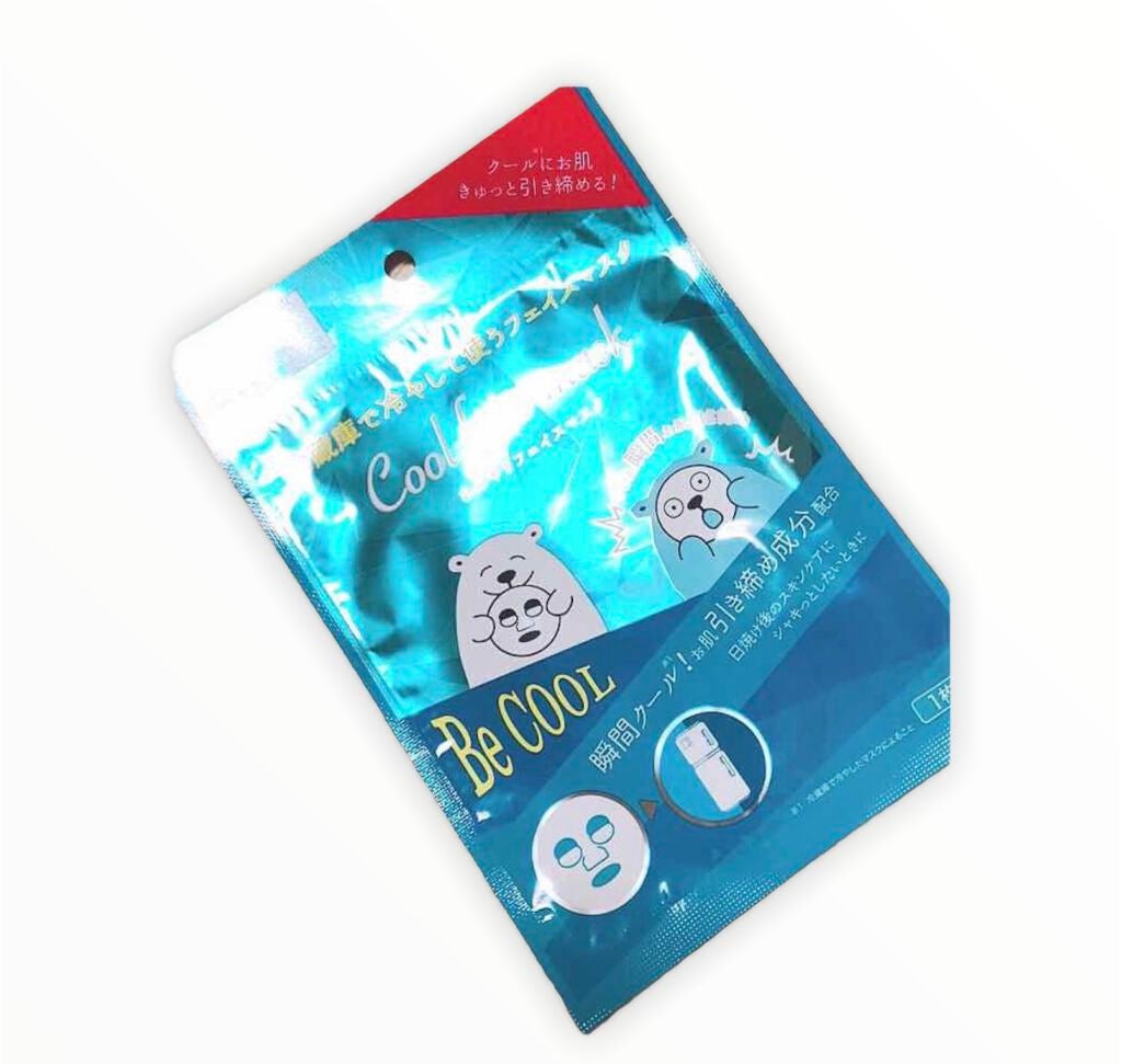 ひんやりフェイスマスク/DAISO/シートマスク・パックを使ったクチコミ(1枚目)