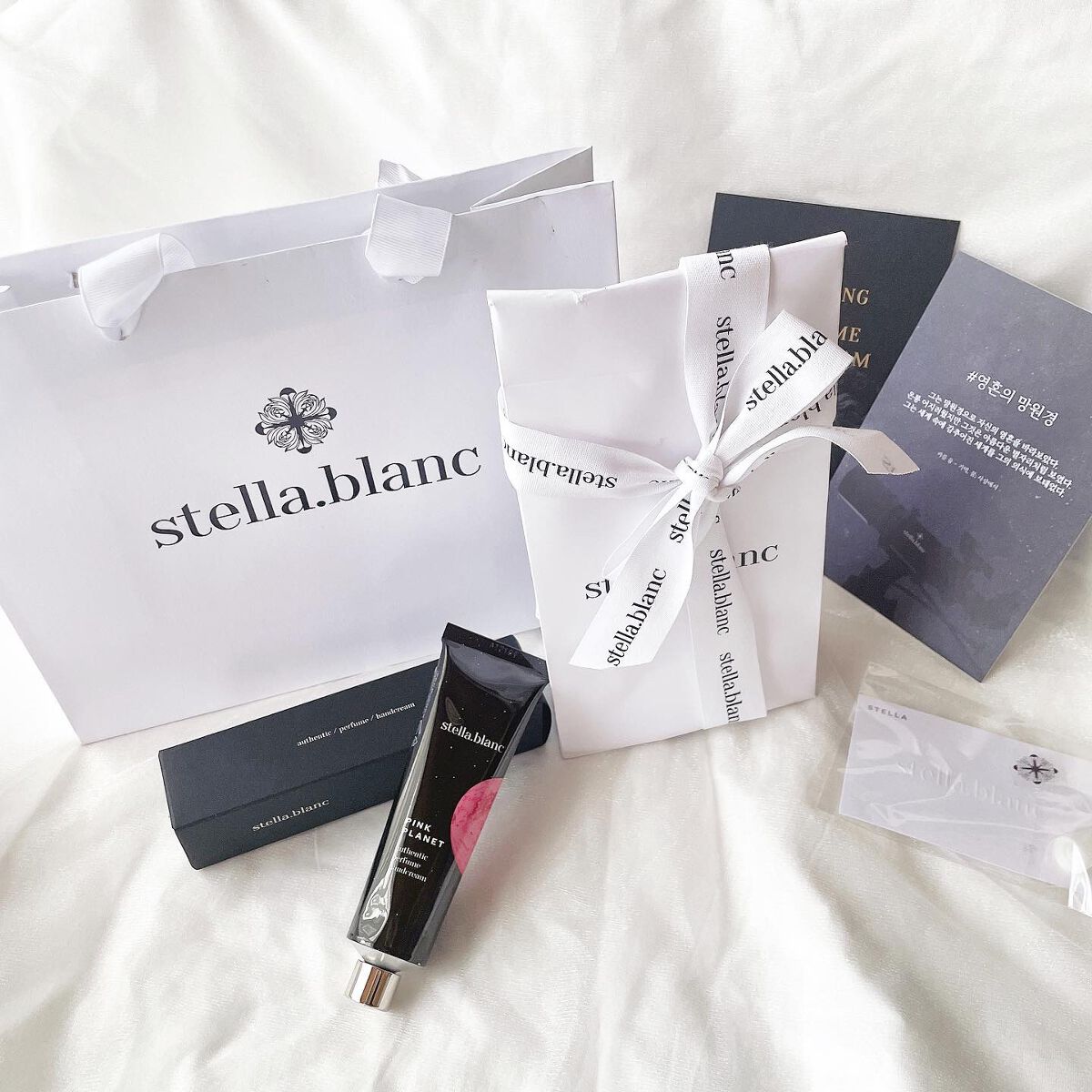 オーセンティックパフュームハンドクリーム/Stella.Blanc/ハンドクリームを使ったクチコミ（3枚目）