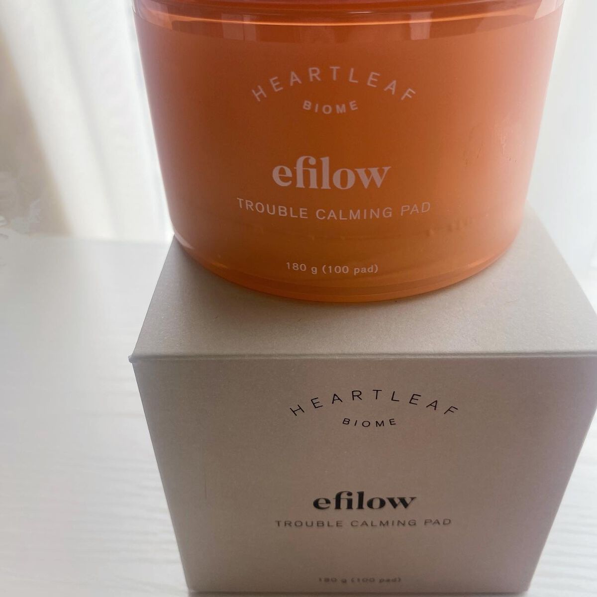 ドクダミバイオームトラブルカーミングパッド/efilow/トナーパッドを使ったクチコミ（2枚目）