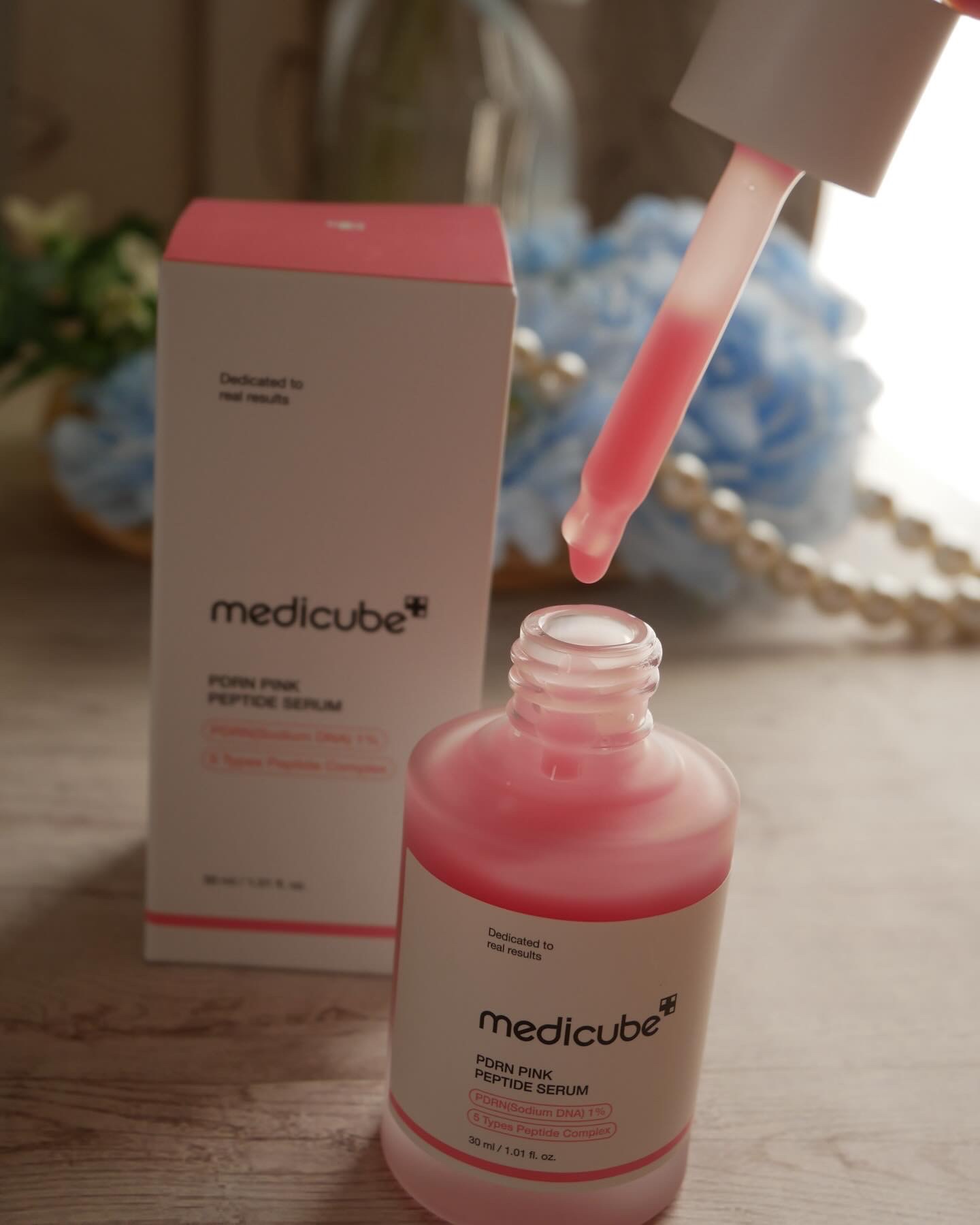 PDRNピンクアンプル PDRN 10,000ppm配合/MEDICUBE/美容液を使ったクチコミ（2枚目）