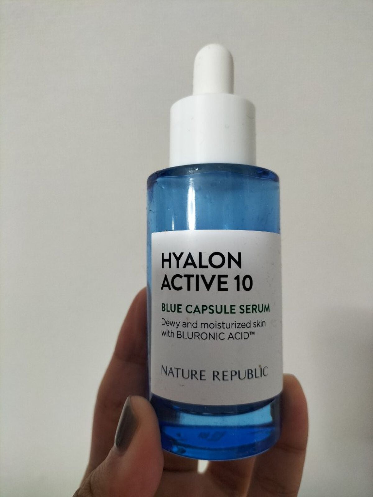 ヒアルロンアクティブ10ブルーカプセルセラム/ネイチャーリパブリック/美容液を使ったクチコミ(1枚目)