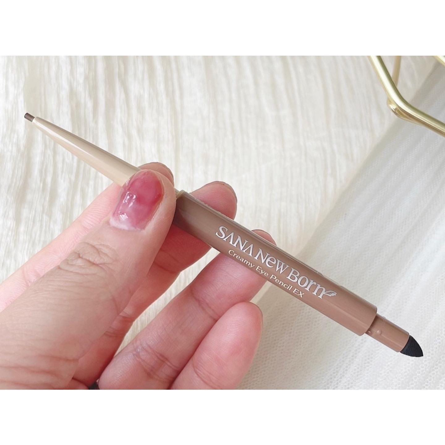 クリーミーアイペンシルEX/サナ ニューボーン/ペンシルアイライナーを使ったクチコミ（2枚目）