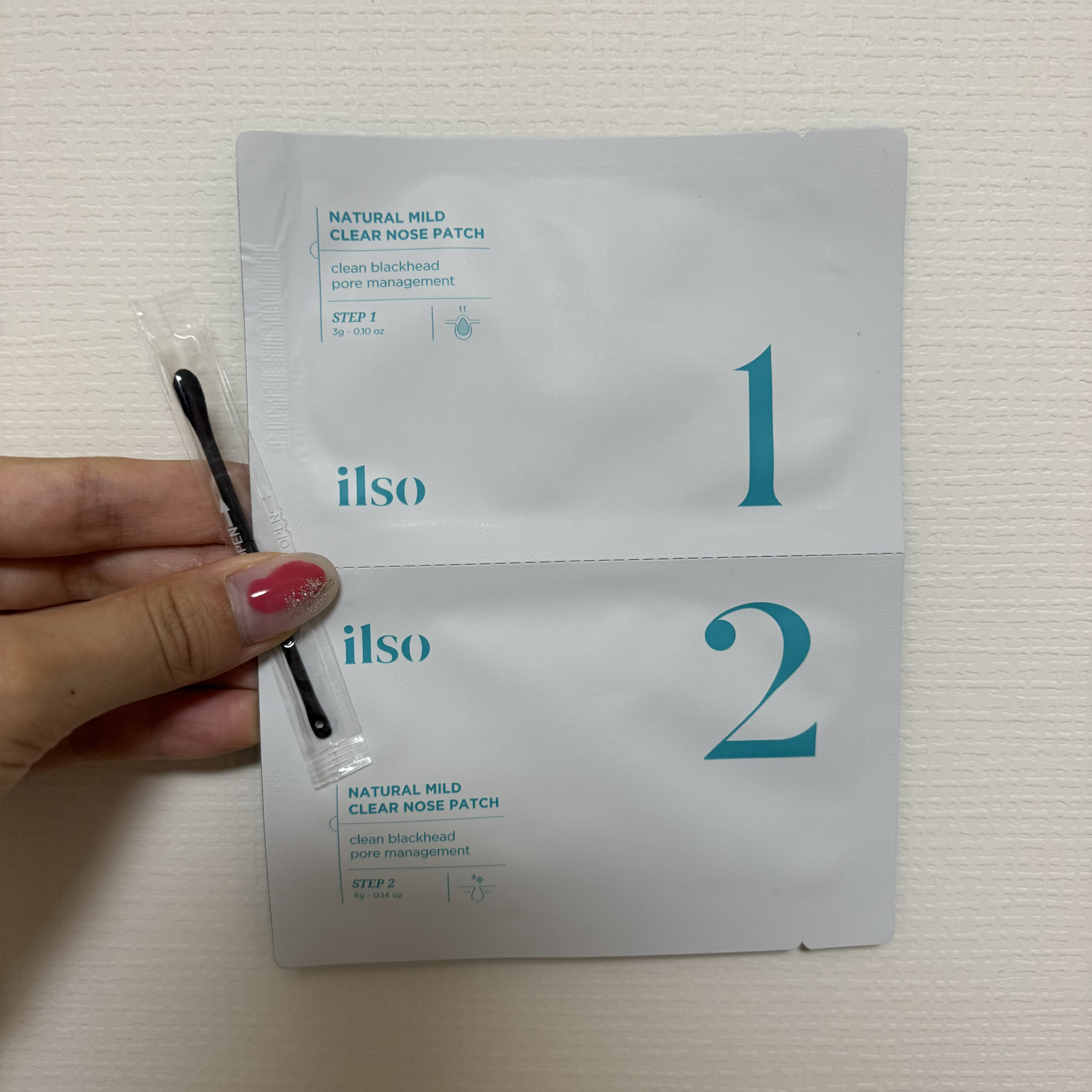 ナチュラルマイルドクリアノーズパック/ilso/シートマスク・パックを使ったクチコミ（2枚目）
