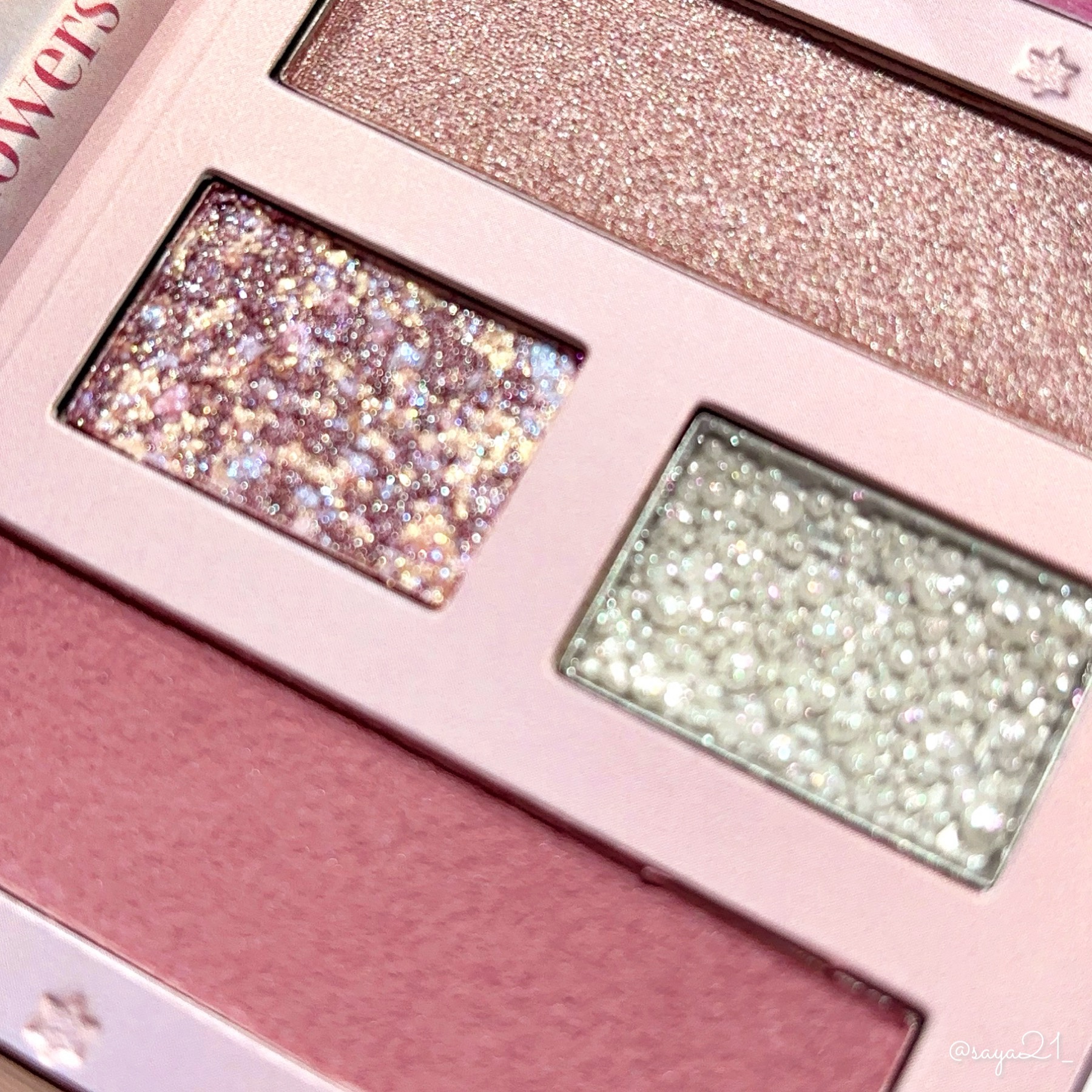 レディフラワーパレット 02 アイリス/MilleFée/マルチパレットを使ったクチコミ（2枚目）