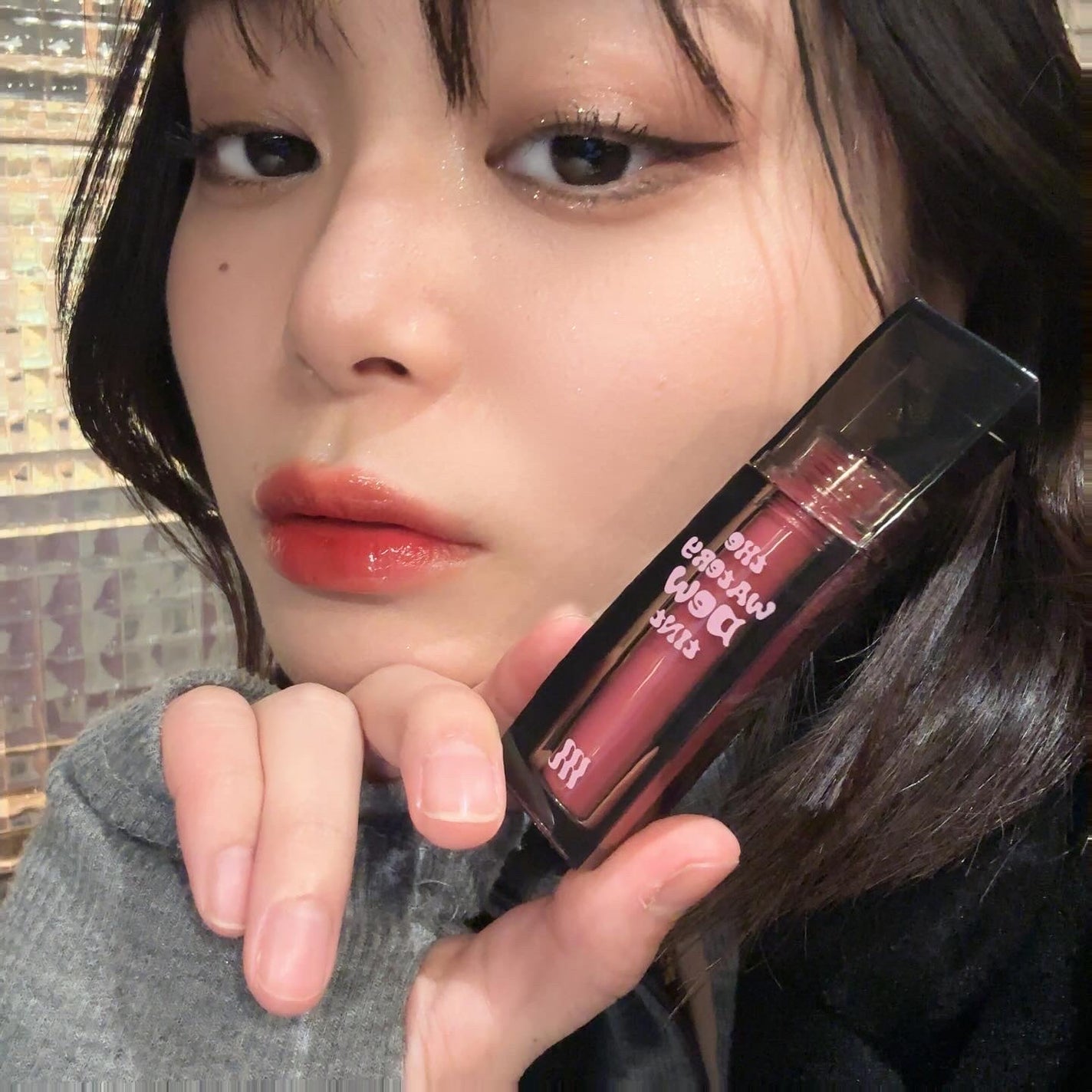 ザ ウォータリーデューティント/MERZY/リップティントを使ったクチコミ(10枚目)