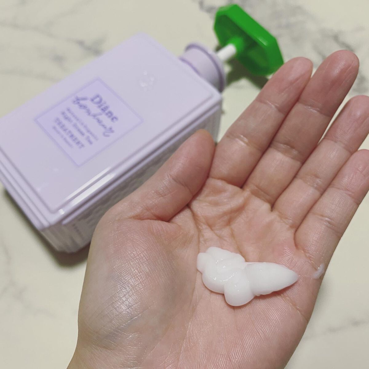 ダイアンボヌール モイスト&リペア シャンプー/トリートメント ナイトドリームティーの香り/ダイアン/市販シャンプーを使ったクチコミ(3枚目)