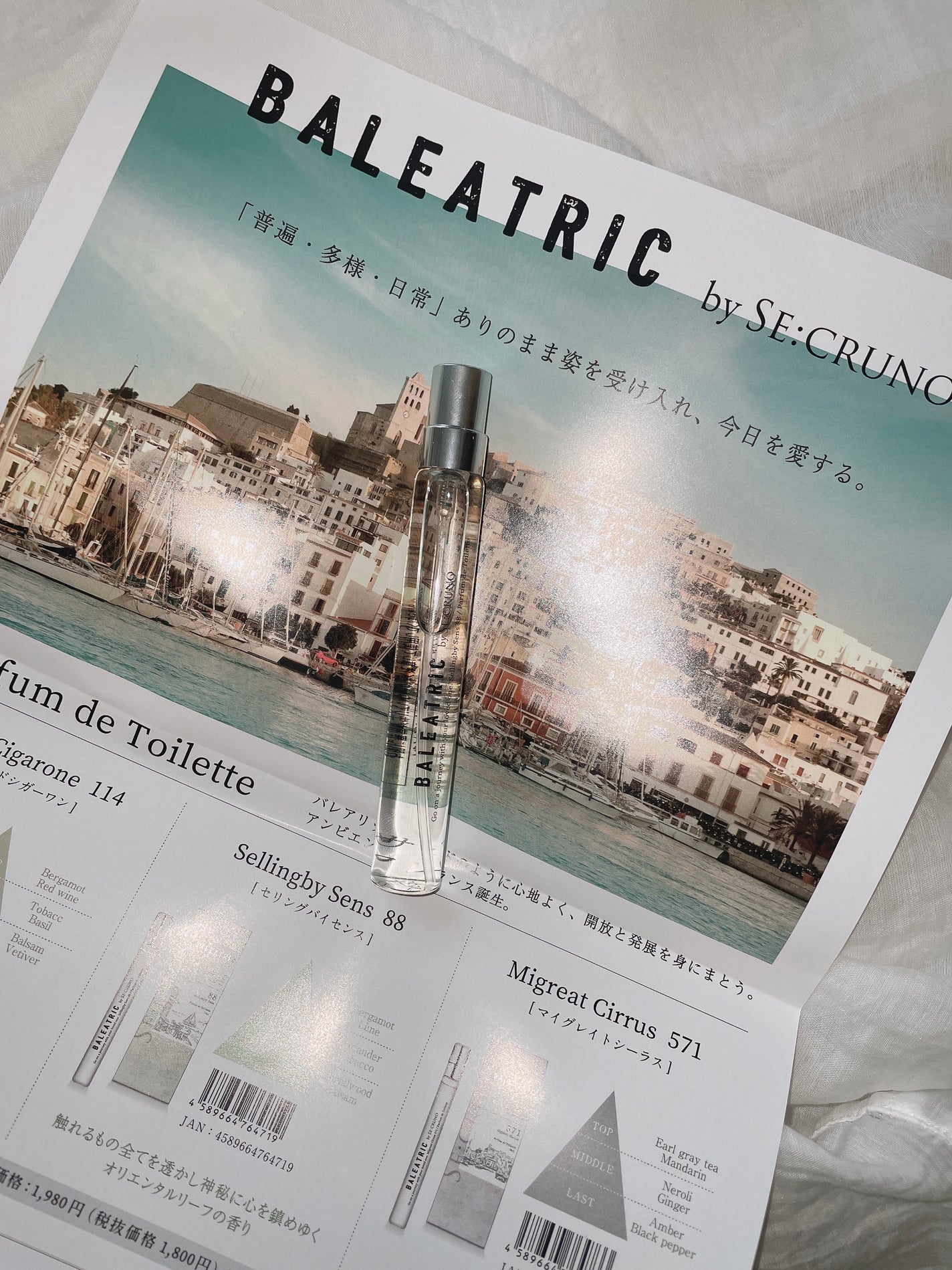 パルファンドトワレ セリングバイセンス88/BALEATRIC by SE:CRUNO/香水(レディース)を使ったクチコミ(4枚目)