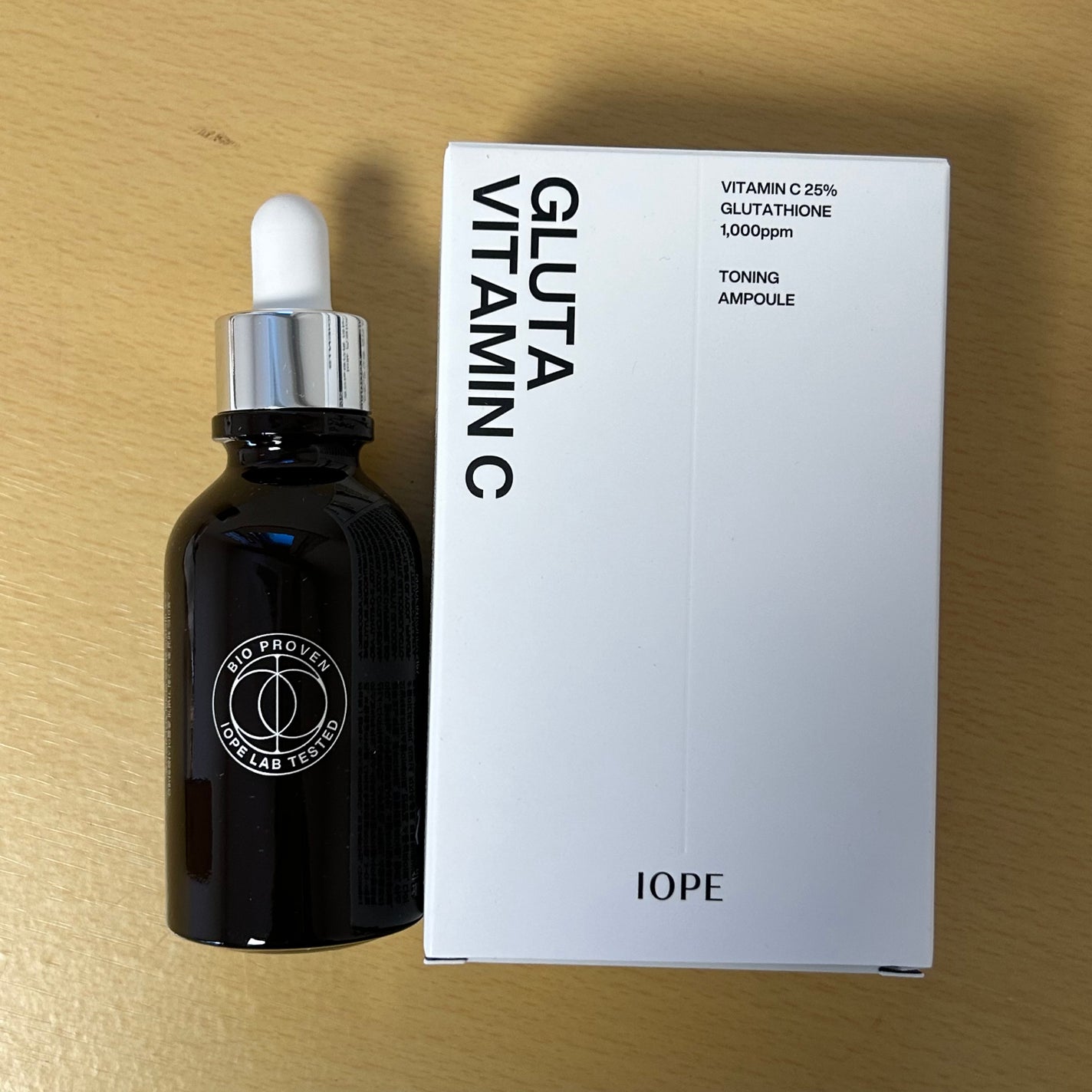 グルタ ビタミンC トーニング アンプル/IOPE/美容液を使ったクチコミ(1枚目)