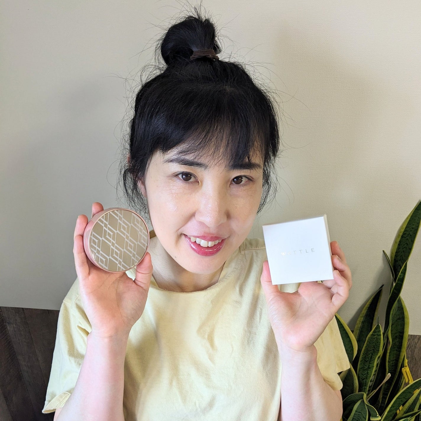 WATTLEクッションファンデーション/WATTLE/クッションファンデーションを使ったクチコミ(1枚目)