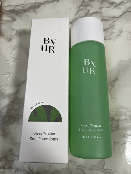 ByUR スージンググリーン トナーのクチコミ「ByURのスージンググリーン トナー¥2,420です。各トナー(化粧水)の違いを写真に載せてみ.....」(1枚目)