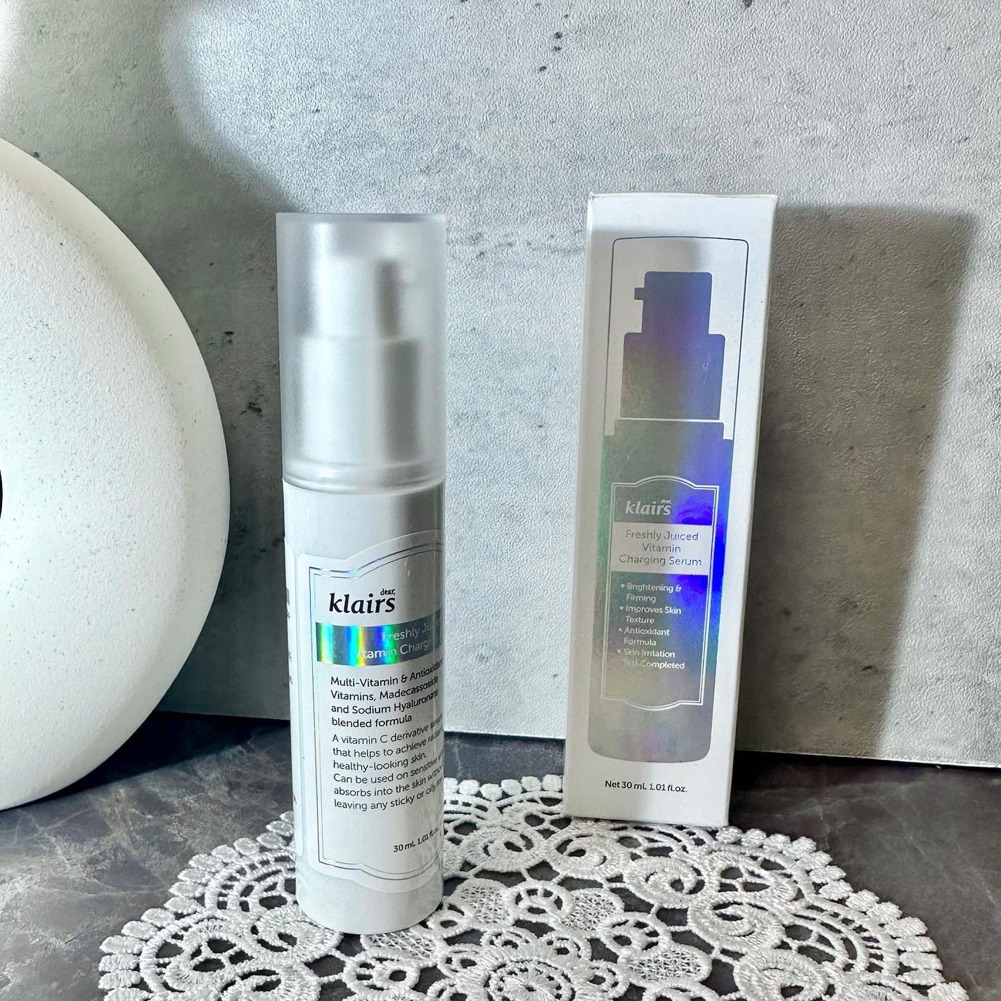 フレッシュリージュースドビタミンチャージングセラム(30ml)/Klairs/美容液を使ったクチコミ(6枚目)