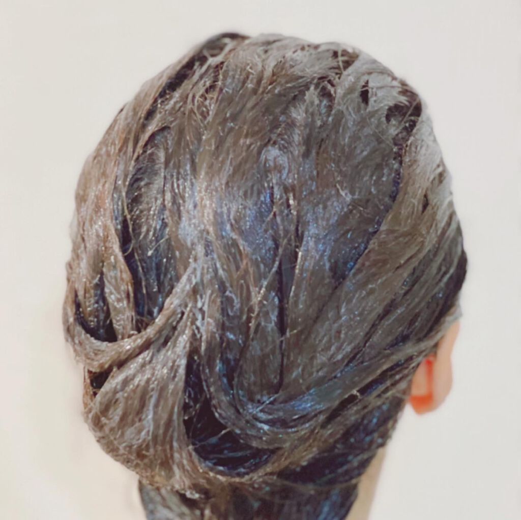 カラーリングミルク【旧】/パルティ/ヘアカラーを使ったクチコミ(5枚目)
