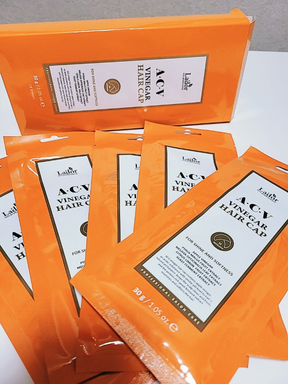 ACV VINEGAR HAIR CAP /La'dor/アウトバストリートメントを使ったクチコミ（2枚目）