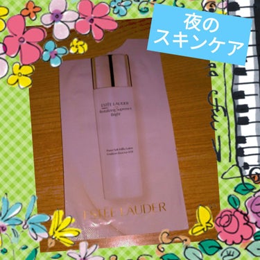 ESTEE LAUDER シュープリーム プラス ブライト ミルキー ローションのクチコミ「コスメ&試供品大好き🐝ささみ🌼です👍
10月25日月曜日🐞0時6分🐞

#ESTEE LAUD.....」（1枚目）