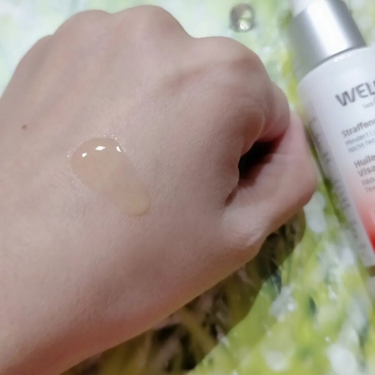 ざくろ フェイシャルオイル/WELEDA/フェイスオイルを使ったクチコミ（3枚目）