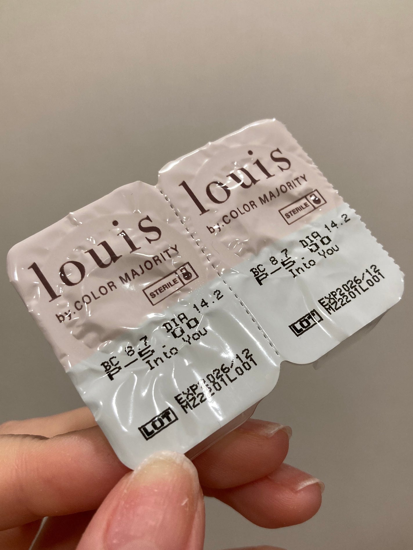 ルイ バイ カラーマジョリティー /louis by COLOR MAJORITY/カラーコンタクトレンズを使ったクチコミ(2枚目)