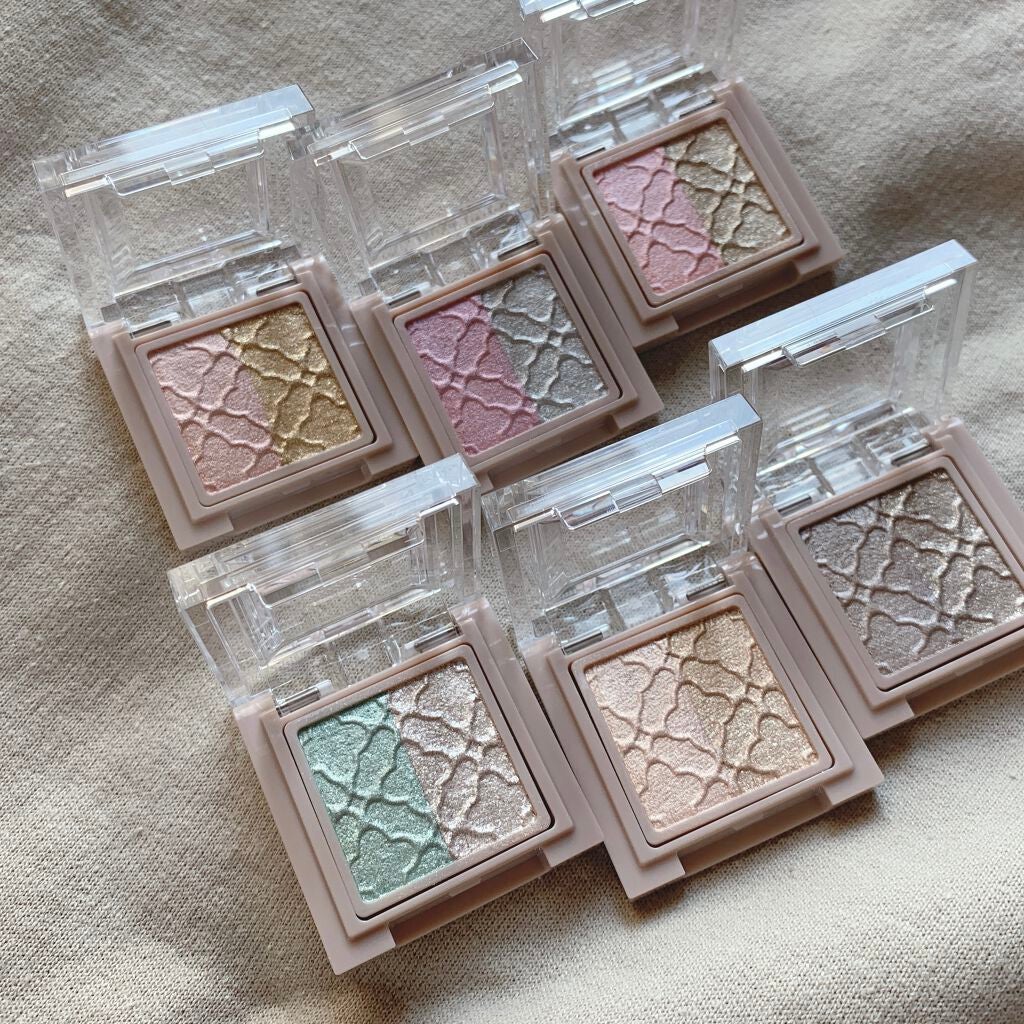 リシェ ダズリング デュオ アイズ/Visée/アイシャドウパレットを使ったクチコミ(5枚目)