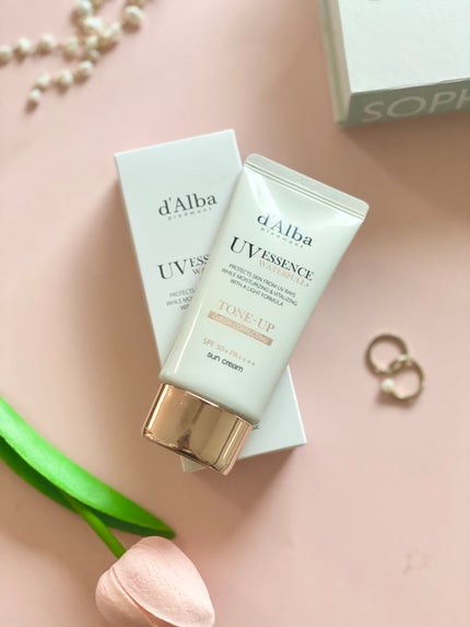 ウォータフルトーンアップサンクリーム/ダルバ/日焼け止めクリームを使ったクチコミ(2枚目)