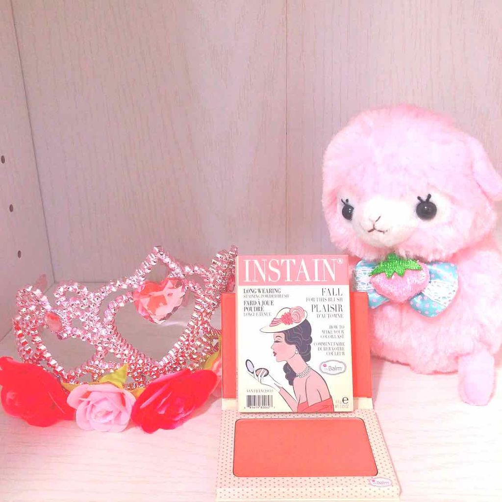 インステインブラッシュ/the Balm/パウダーチークを使ったクチコミ(1枚目)