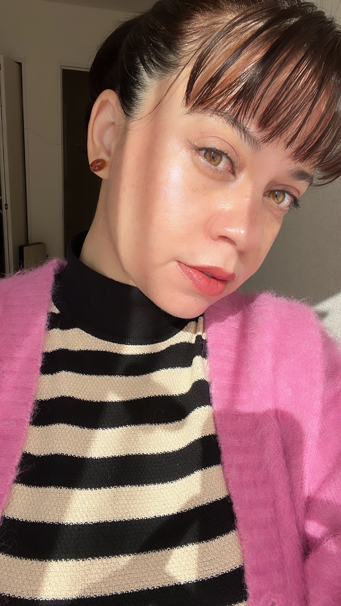 スリムスティックメルティングマット/hince/口紅を使ったクチコミ（2枚目）