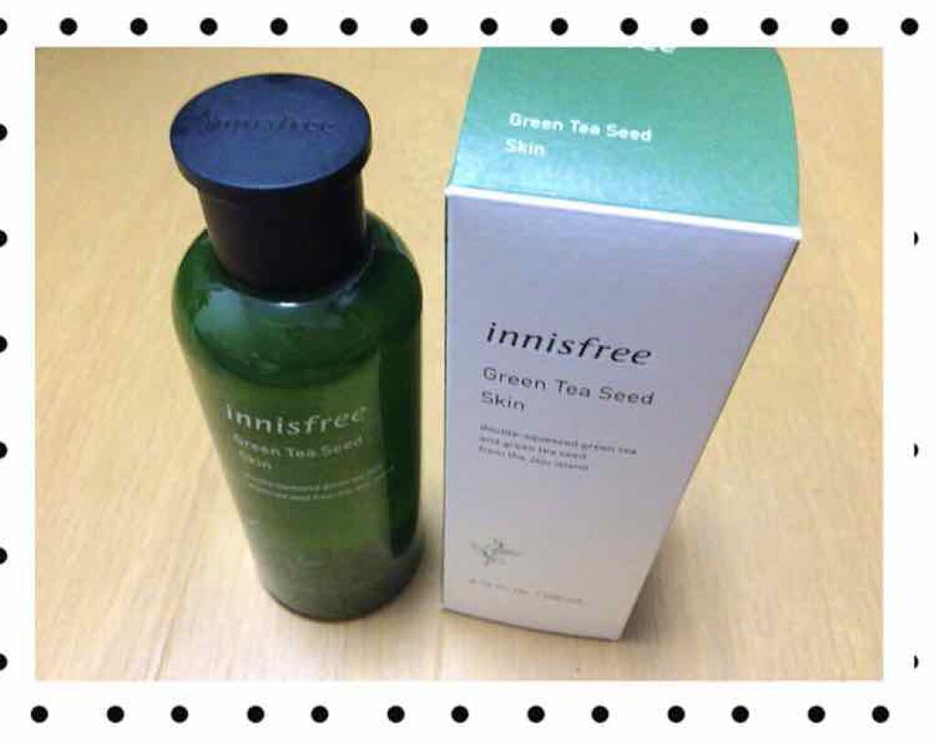 グリーンティーシード スキン/innisfree/化粧水を使ったクチコミ(1枚目)