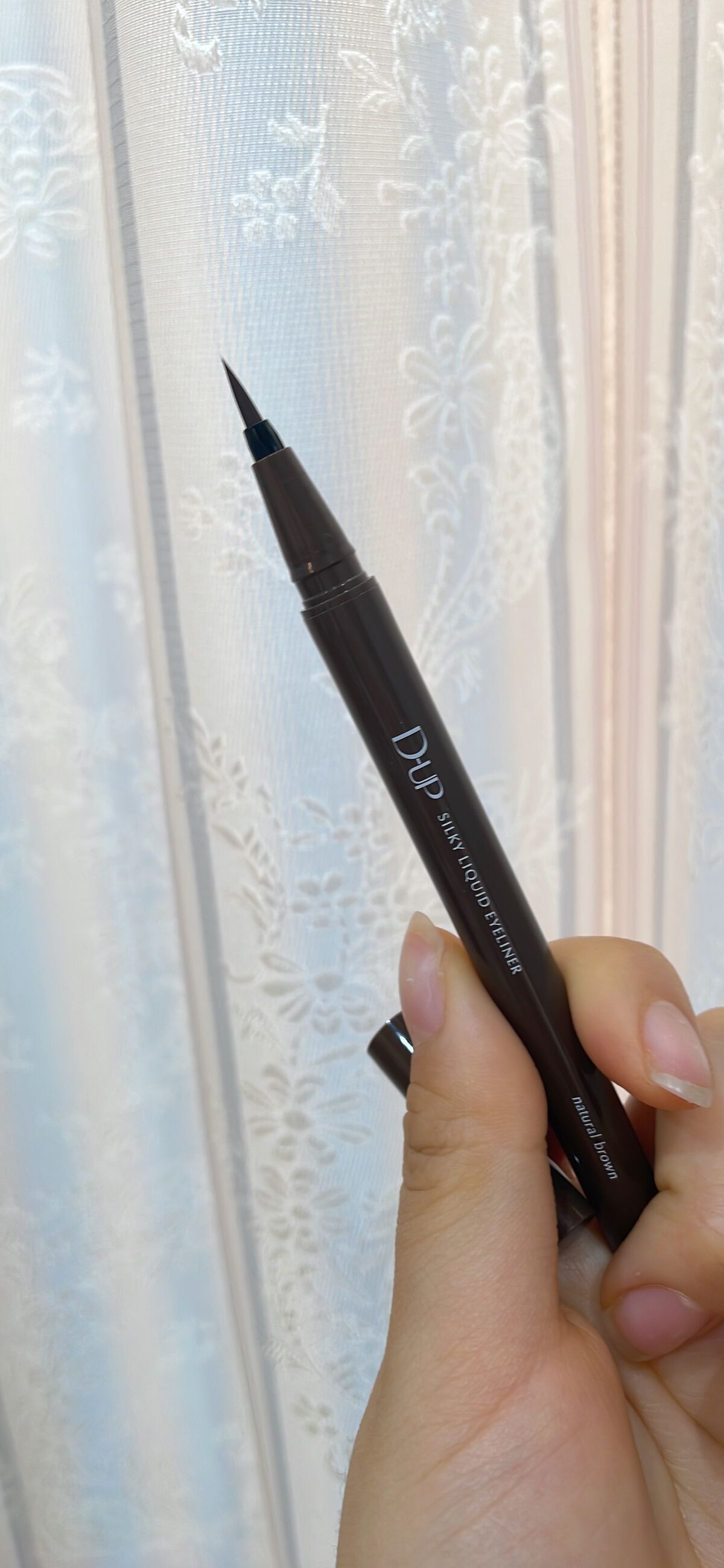 シルキーリキッドアイライナーWP/D-UP/リキッドアイライナーを使ったクチコミ（3枚目）