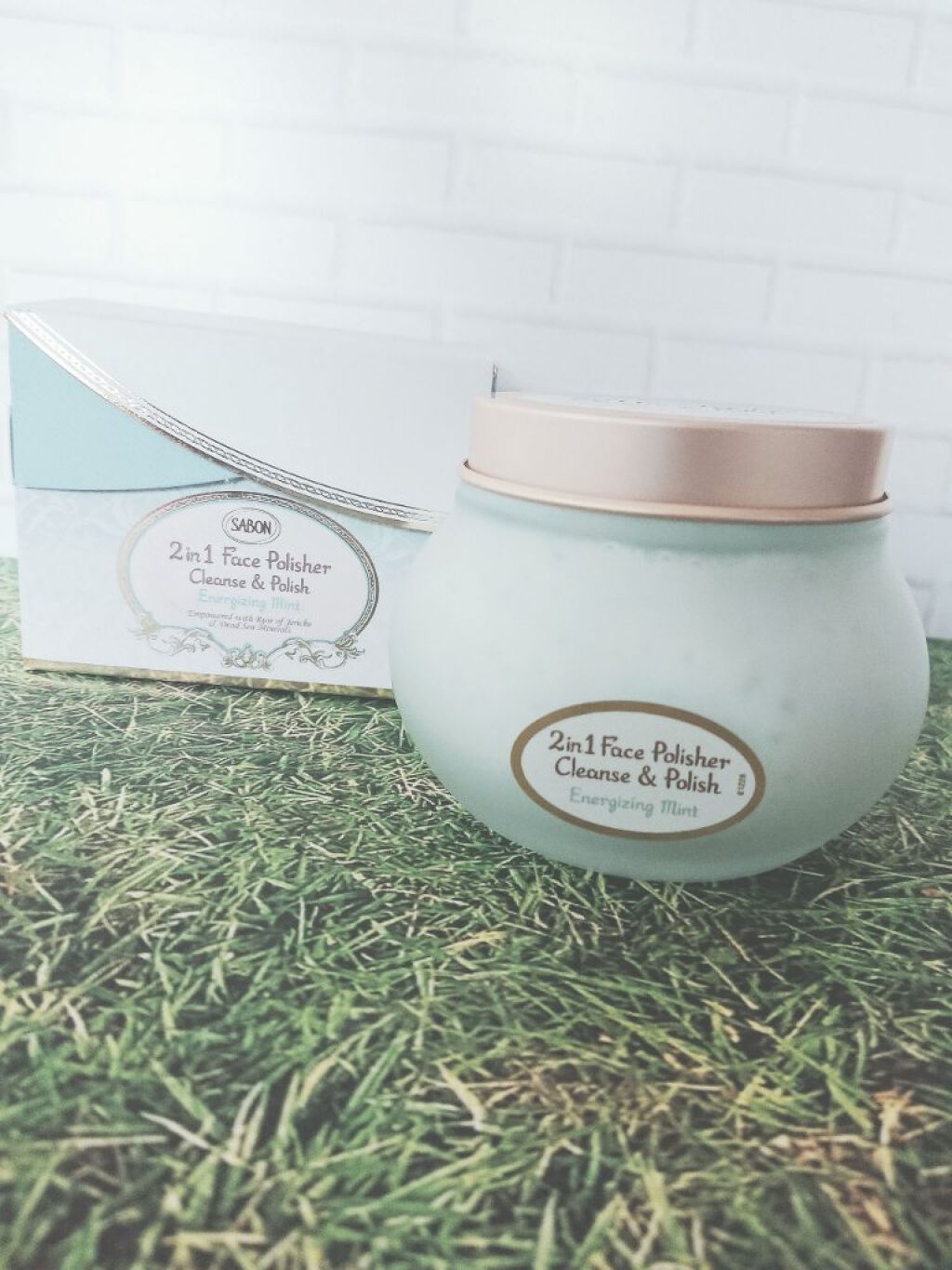 フェイスポリッシャー リフレッシング(ミント)/SABON/スクラブ・ゴマージュを使ったクチコミ(1枚目)
