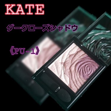 ダークローズシャドウ/KATE/アイシャドウパレットを使ったクチコミ（1枚目）