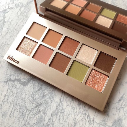 ニューデップスアイシャドウパレット/hince/アイシャドウパレットを使ったクチコミ(2枚目)