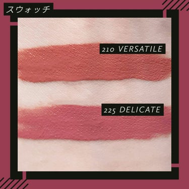 SPステイ マットインク 225 DELICATE（2019/6/14 PLAZA限定発売）/MAYBELLINE NEW YORK/口紅を使ったクチコミ（2枚目）