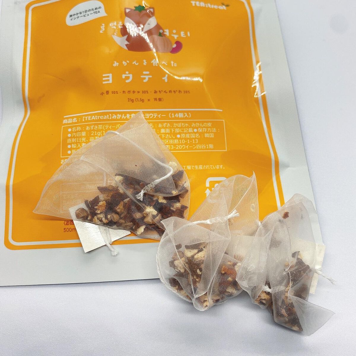 みかんを食べたヨウティー/TEA:Treat/ドリンクを使ったクチコミ（3枚目）