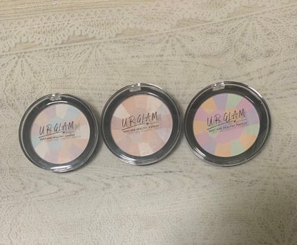 UR GLAM MARBLE FACE POWDER/U R GLAM/プレストパウダーを使ったクチコミ(3枚目)