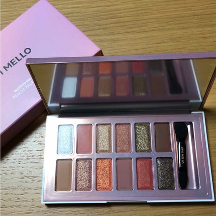 バレンタインボックス2 ピーチパレット/VAVI MELLO/アイシャドウパレットを使ったクチコミ(1枚目)